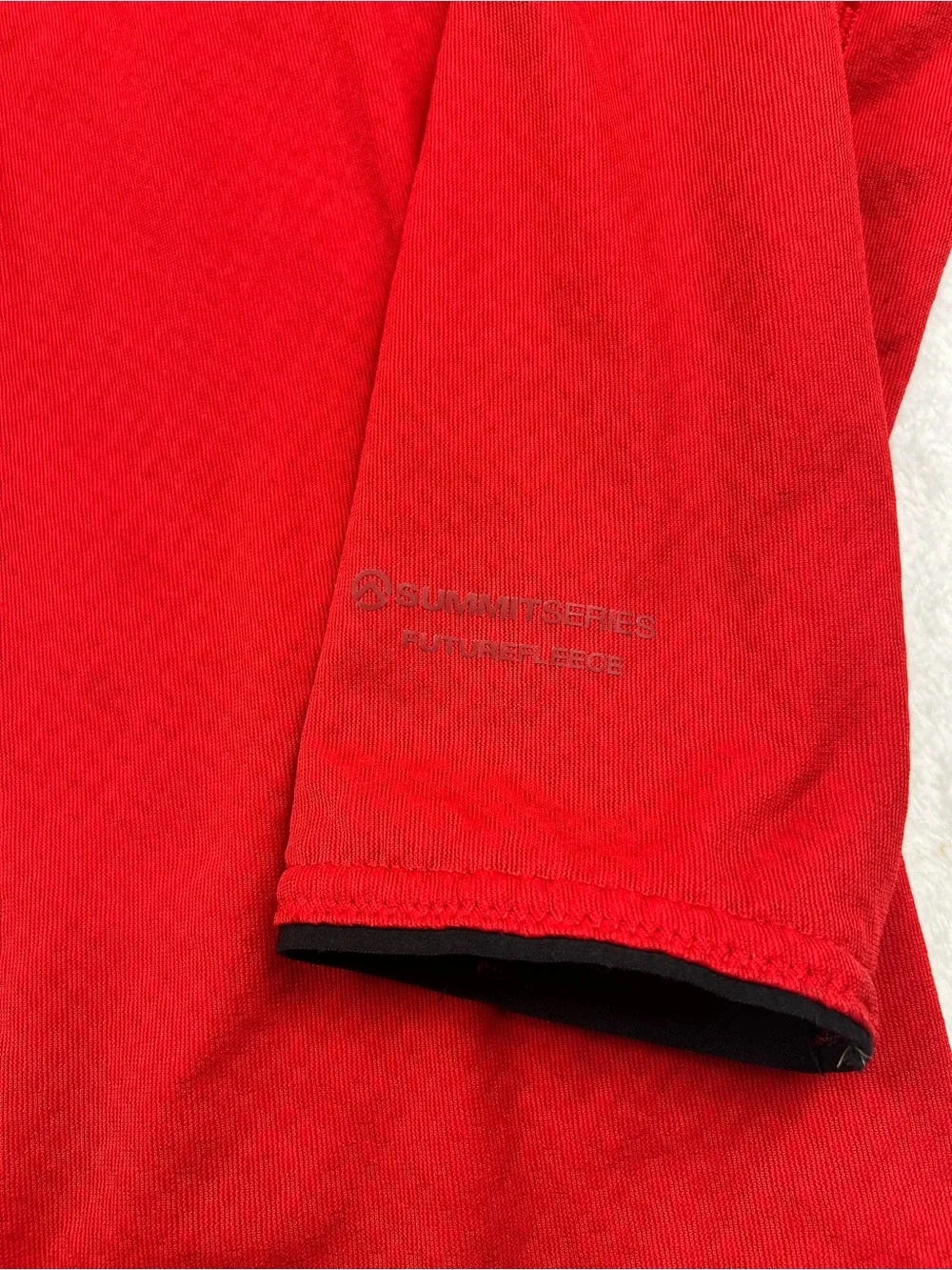 The North Face Summit Series FUTUREFLEECE Full Zip Hoodie Mens XL Red Fleece
